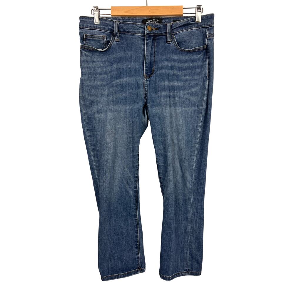 Judy Blue Womens 31 Coastal Resortwear Western Boho Tummy Control Stretch‎ Jeans